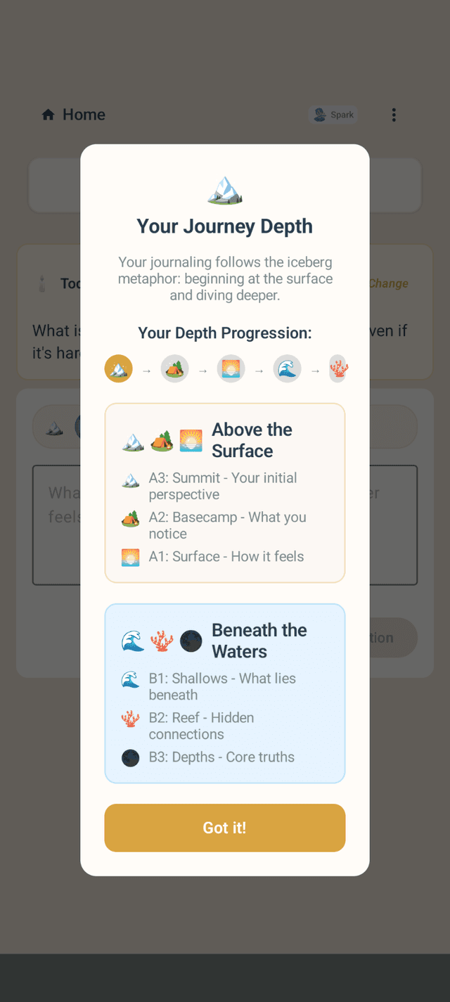SEEN:app Depth Experience